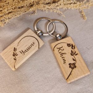 porte clé en bois personnalise cadeau musulman mon objet perso