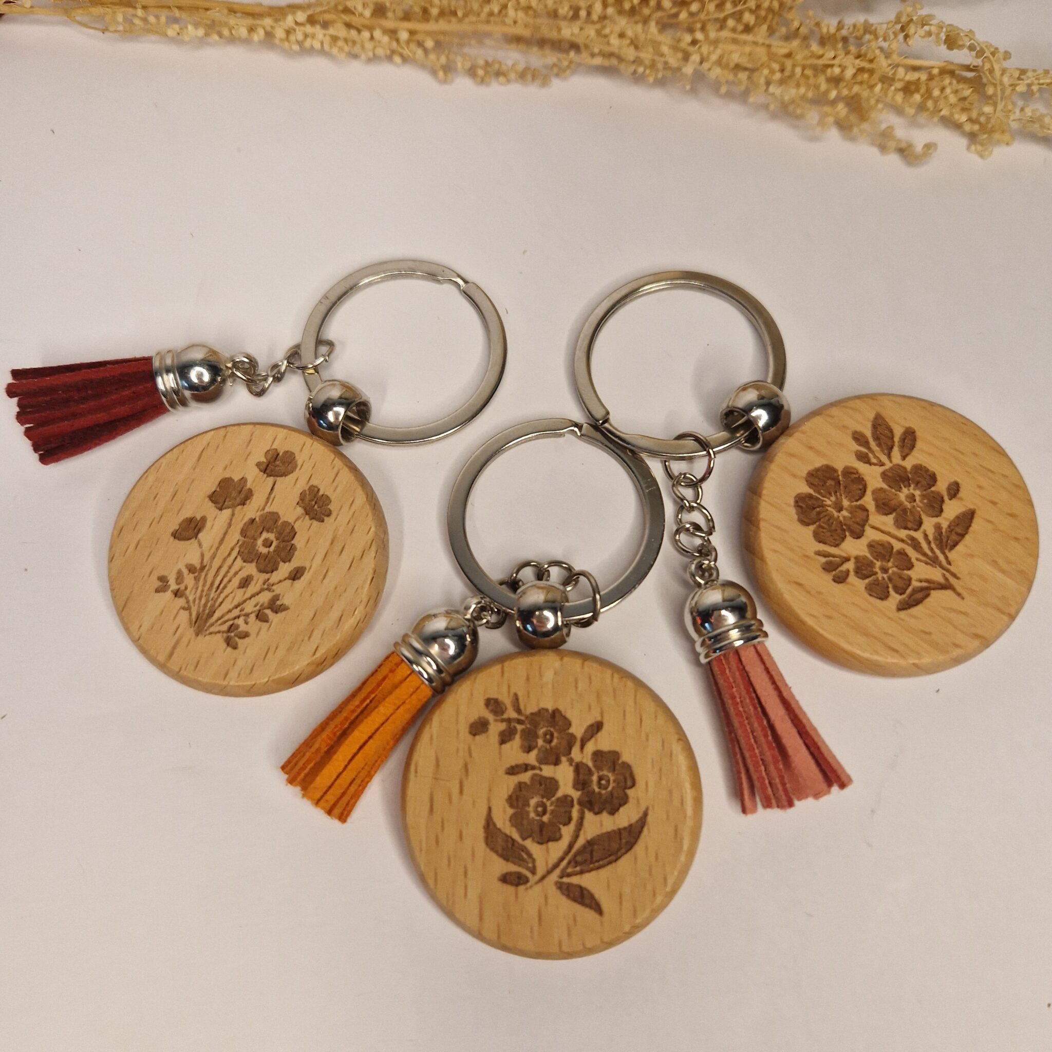 porte clé en bois personnalise cadeau mon objet perso