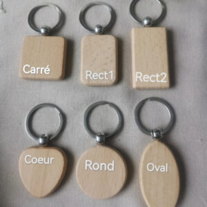 porte clé en bois personnalise cadeau mon objet perso