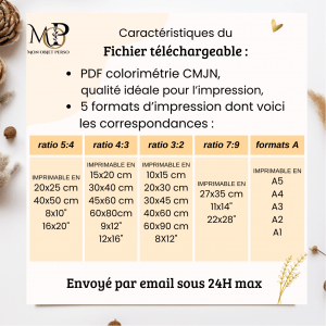 format impression ratio fichier numérique téléchargement pdf